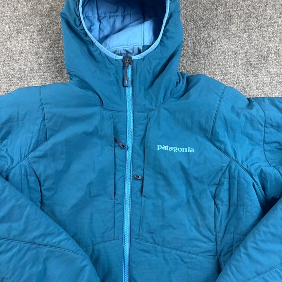 PATAGONIA Women’s Blue Nano-Air Hooded Jacket size: Small - Picture 3 of 8